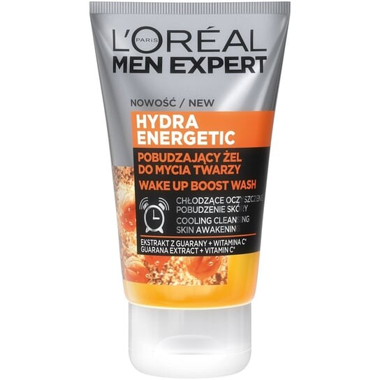 

Бодрящий гель для умывания лица, 100 мл L'oreal Paris, Men Expert Hydra Energetic, L'oréal Paris
