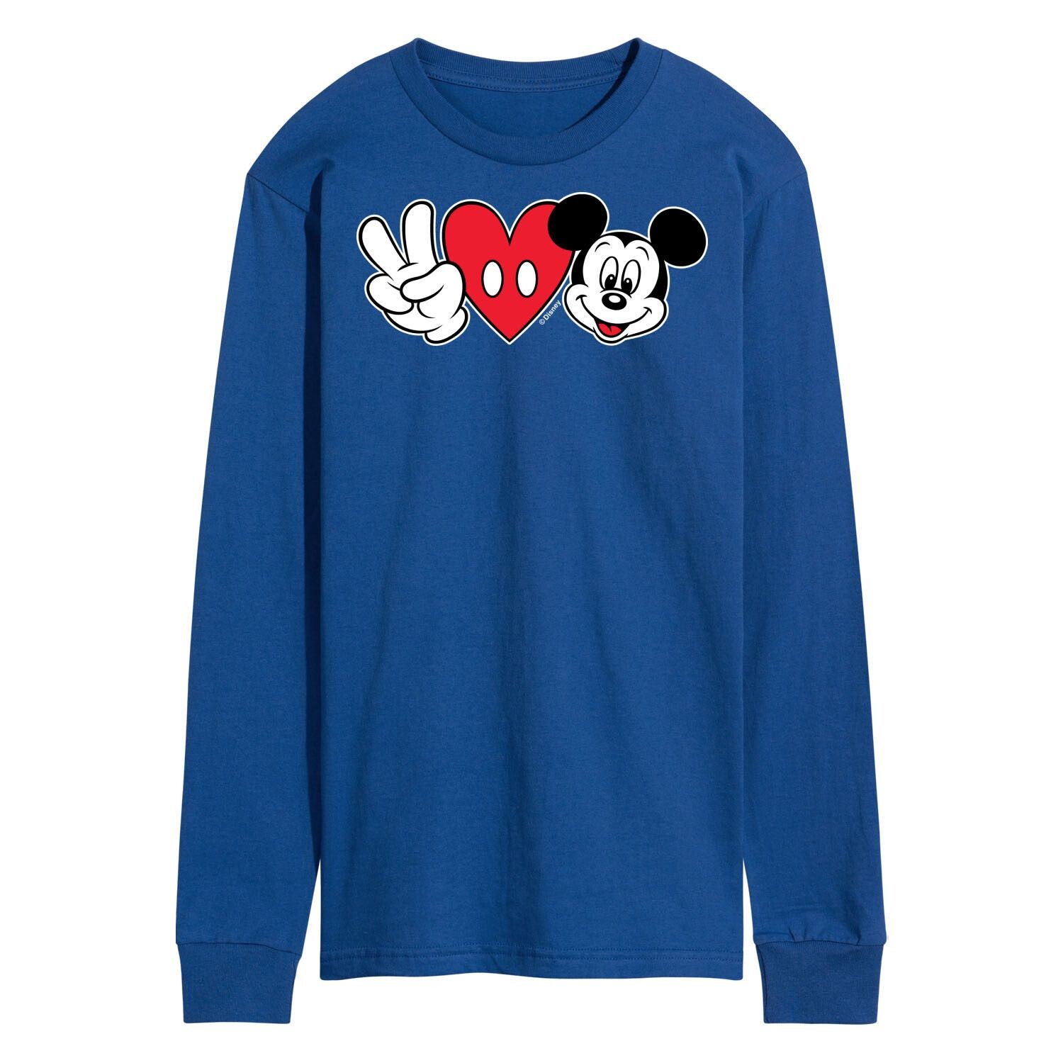 

Мужская футболка Disney's Peace Love с Микки Маусом Licensed Character