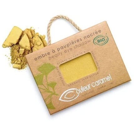 

Органические и веганские тени для век (109-сусальное золото), Couleur Caramel