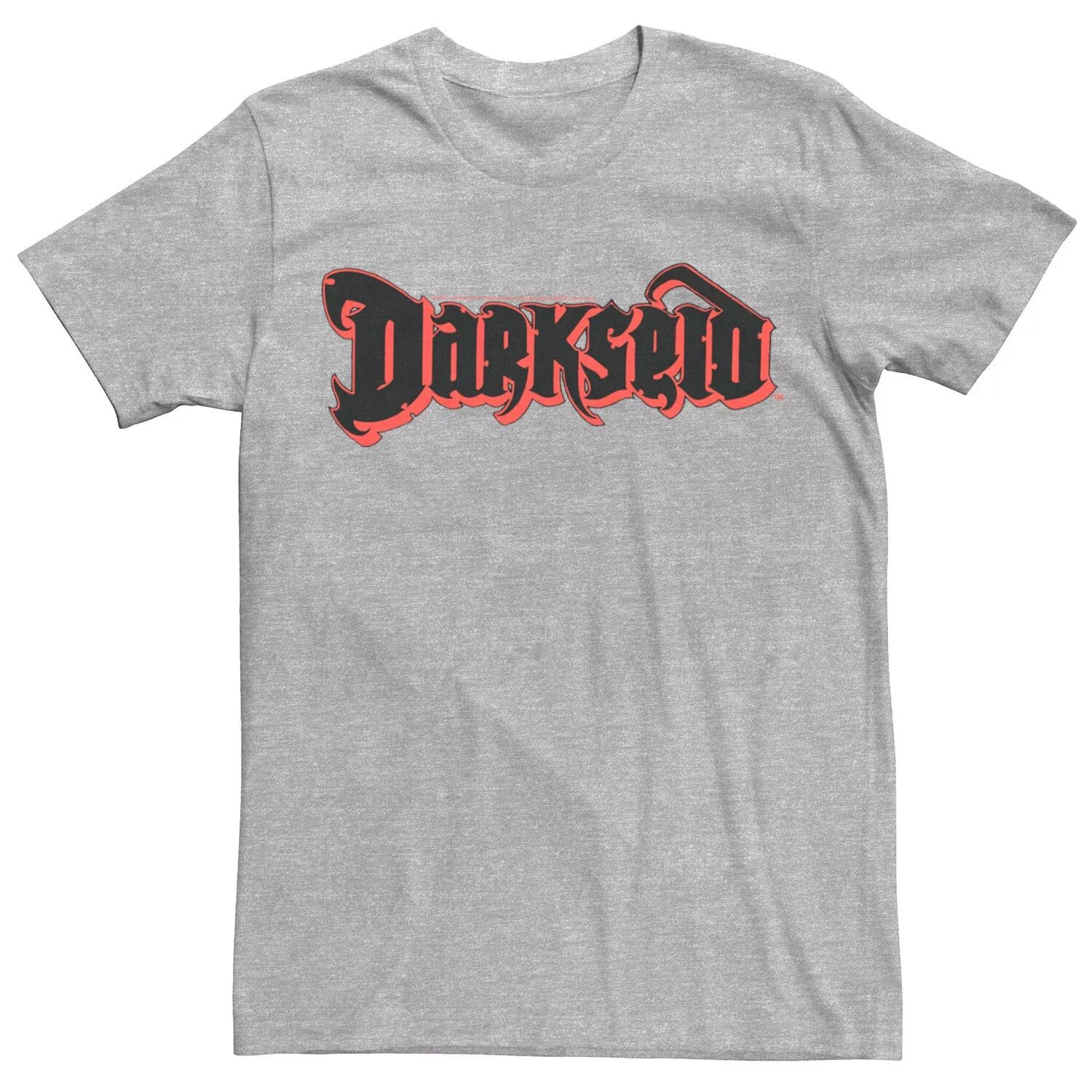 

Мужская футболка с текстовым логотипом и плакатом DC Comics Darkseid Licensed Character