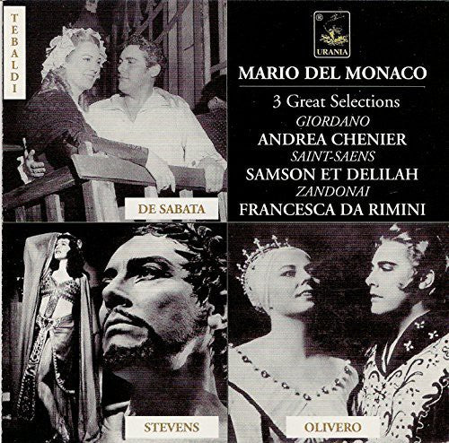 

CD диск Giordano / Zandonai / Saint-Saens / Monaco: 3 Operatic Selections