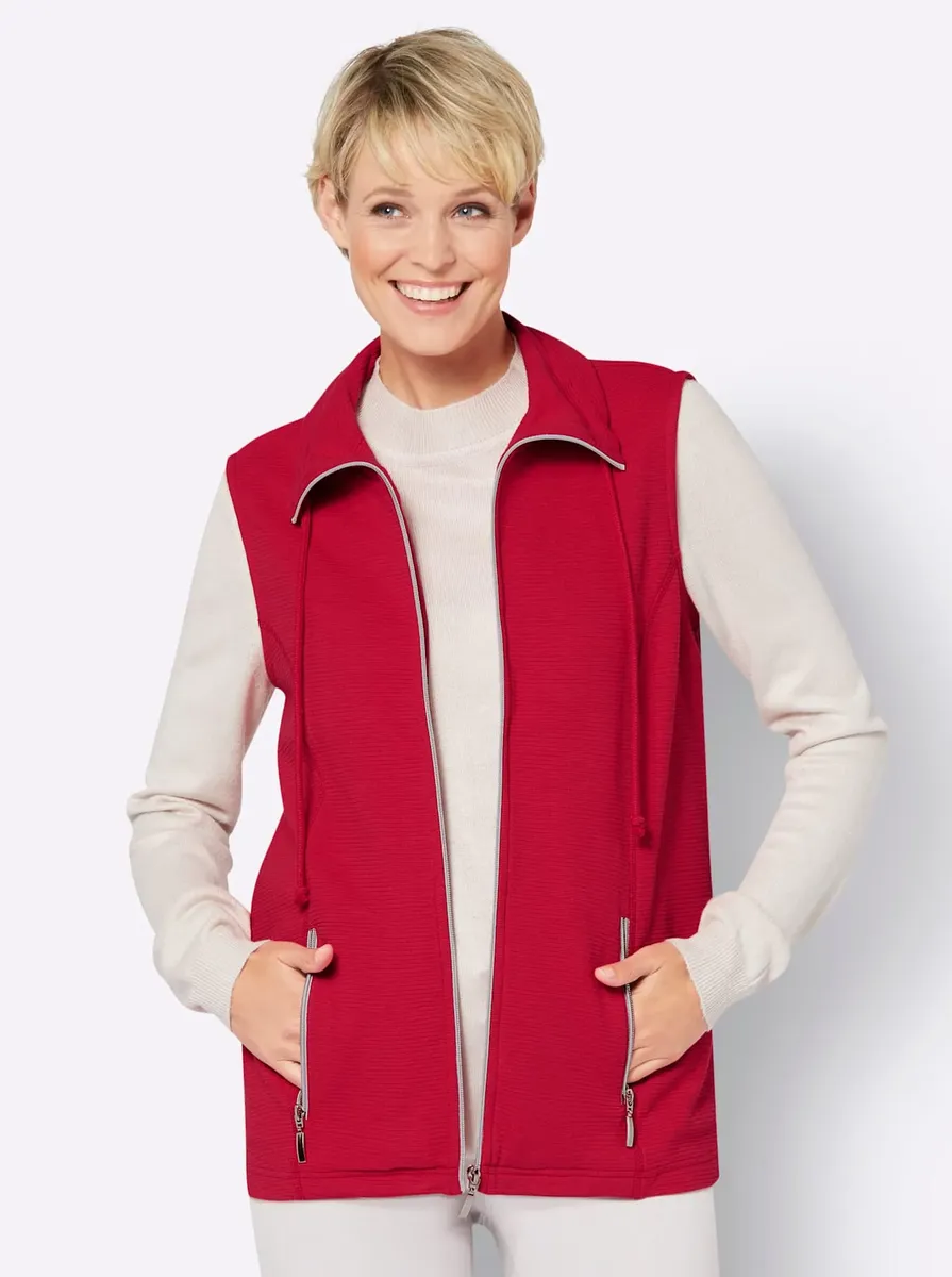 

Жилет из джерси Classic Basics, цвет Erdbeere