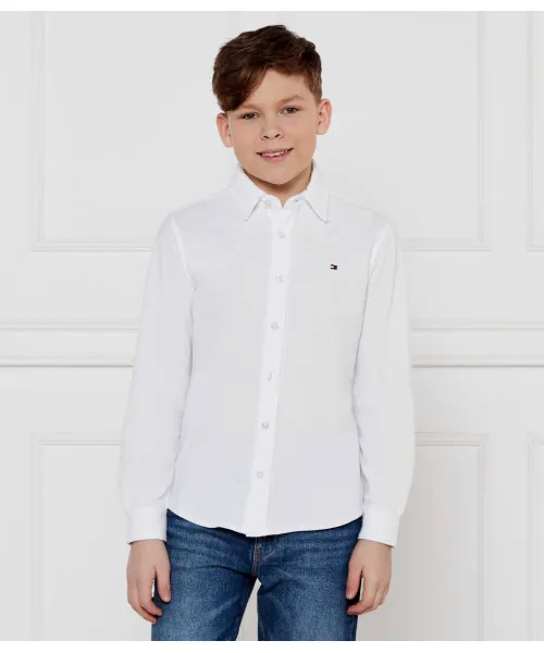 

Рубашка Regular fit Tommy Hilfiger, белый