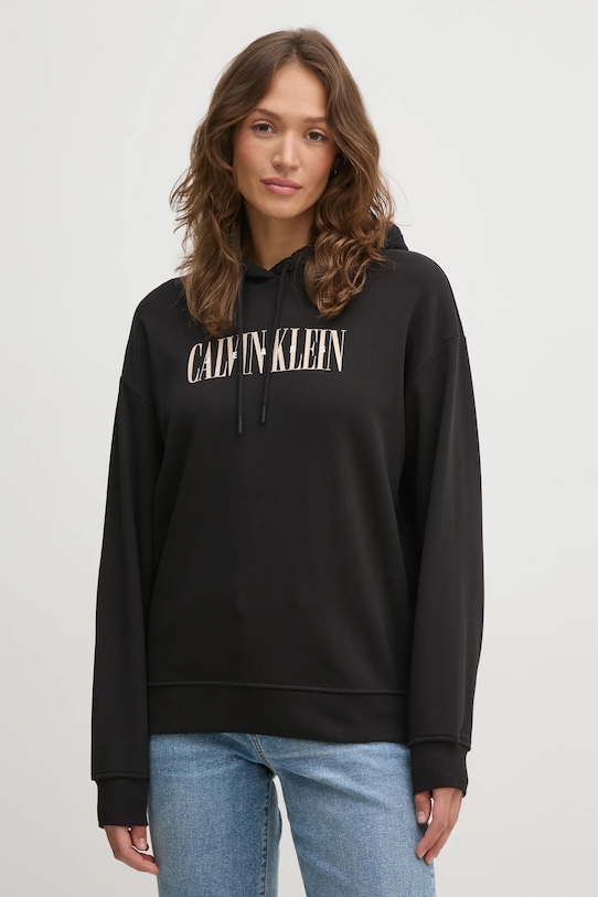 

Хлопковая толстовка Calvin Klein Jeans, черный