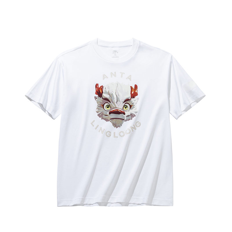 

Футболка Spirit Dragon спортивная повседневная коллекция Unisex Snowflake White