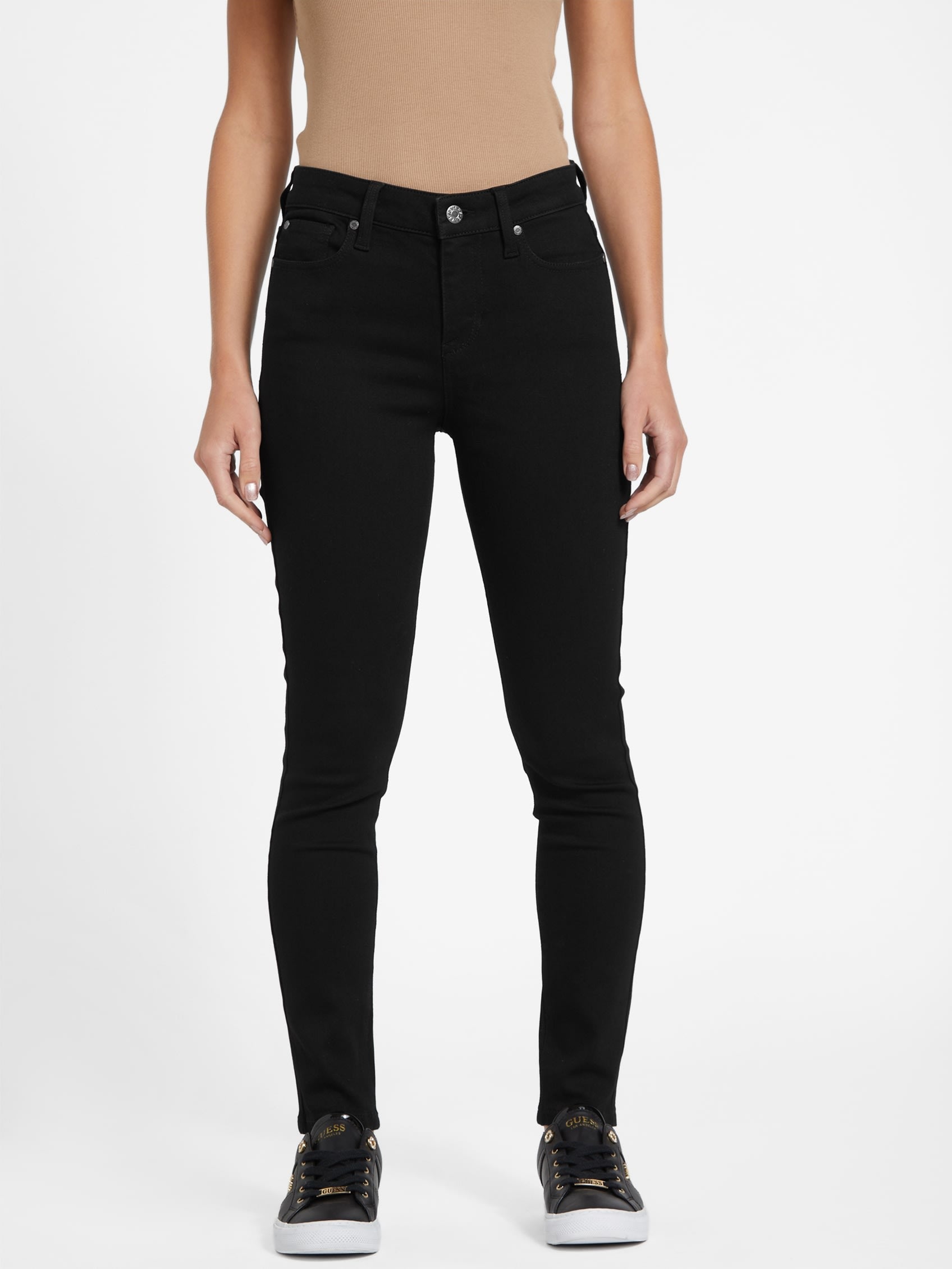 

Узкие джинсы Eco Jaden Body Sculpt Guess Factory, черный