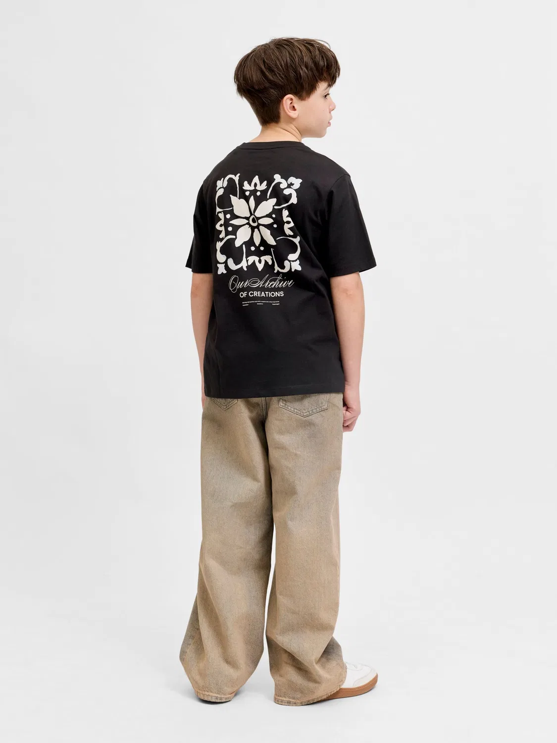 Футболка Jack & Jones Junior, Black — фото 4