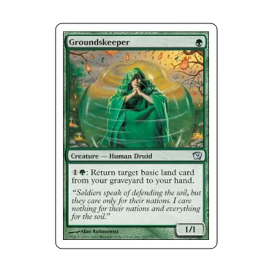 

CCG Садовник (U), MTG - 9th Edition