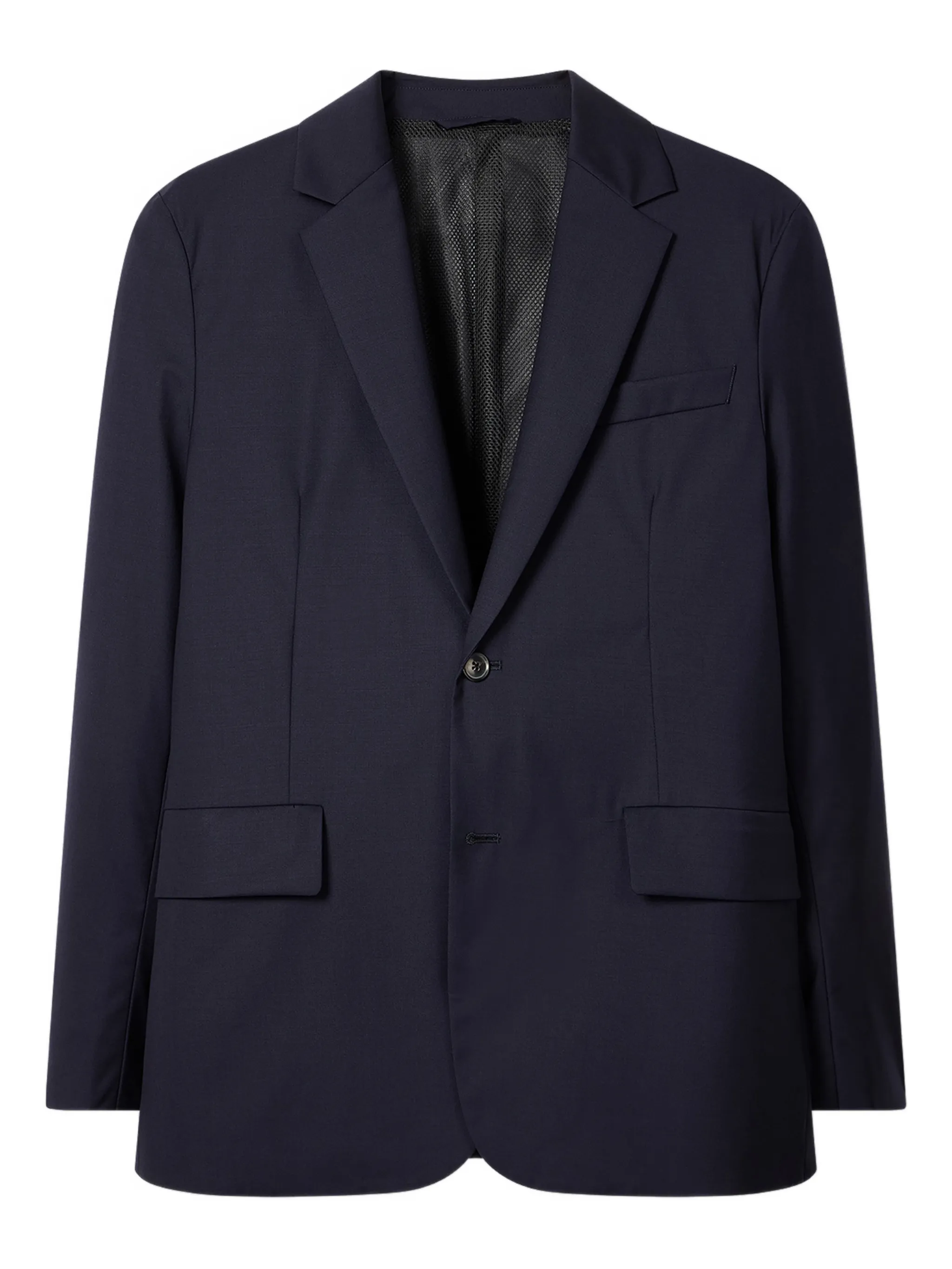 

Шерстяной пиджак с карманом Paul Smith, синий