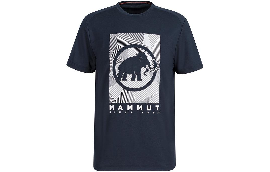 

Футболка с втачными рукавами MAMMUT мужская, белая
