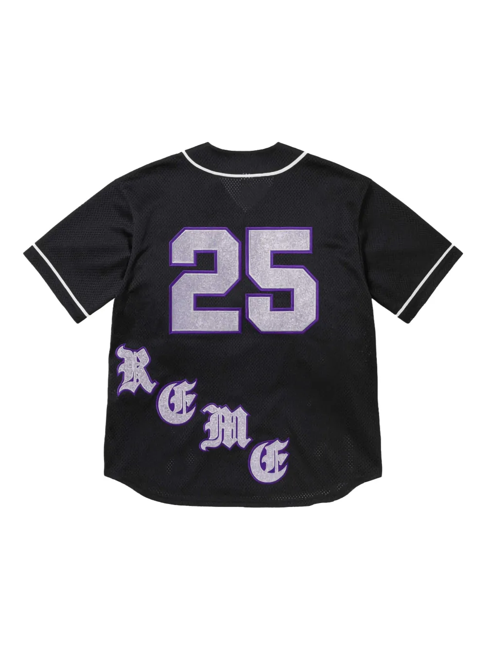 Топ Old English SS 25 - Black Supreme, черный — фото 2