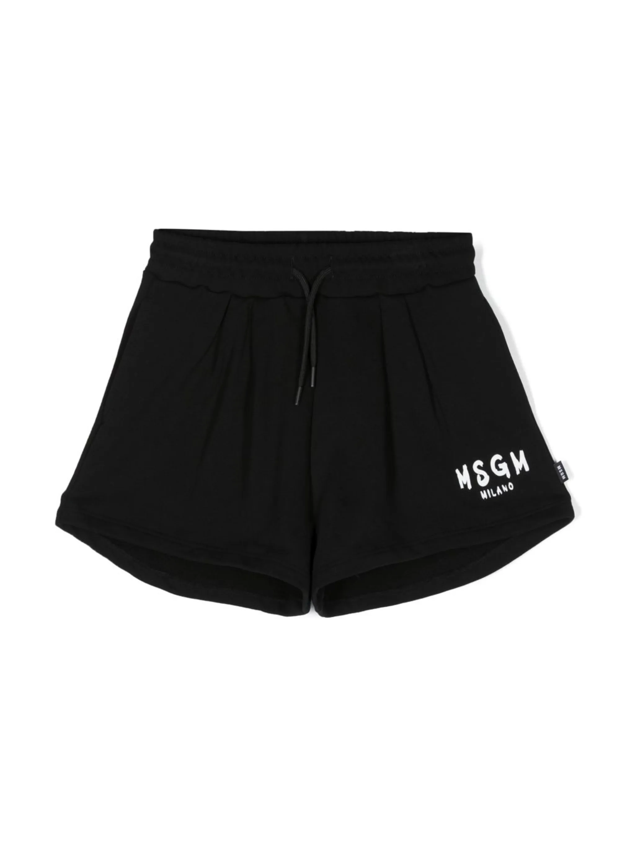 

Шорты с логотипом Msgm Kids, черный