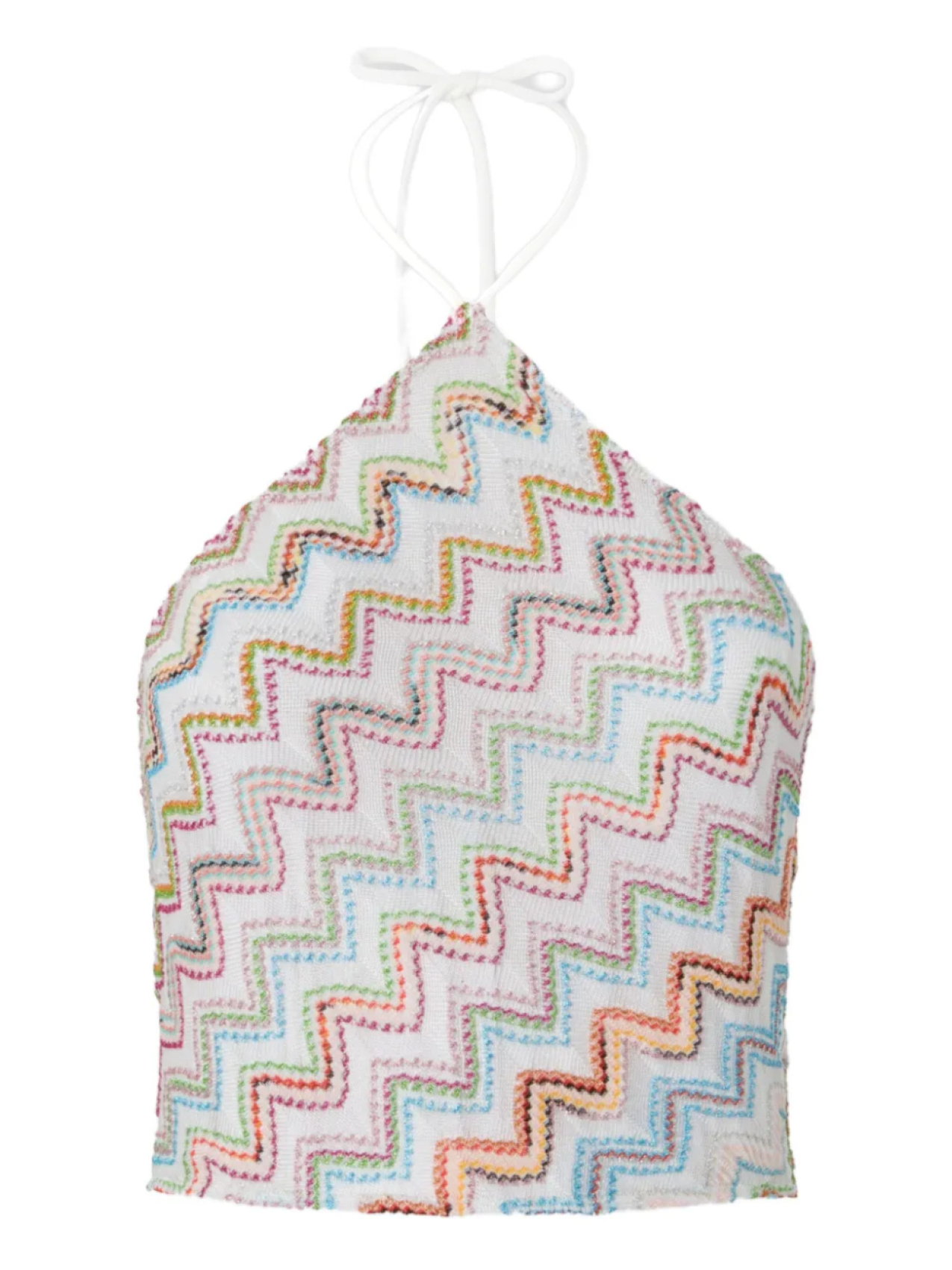 

Топ с зигзагообразным узором Missoni, белый