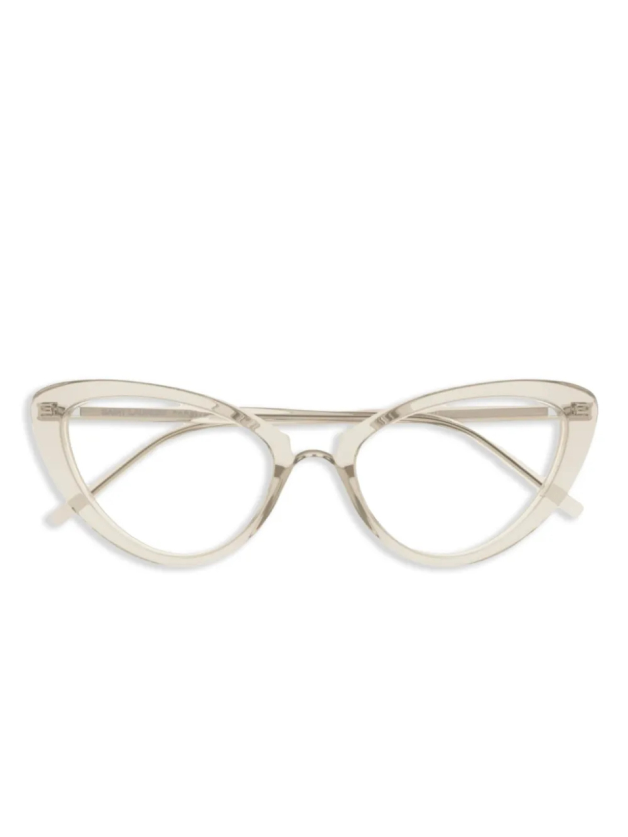 

Очки в оправе «кошачий глаз» Saint Laurent Eyewear, нейтральный