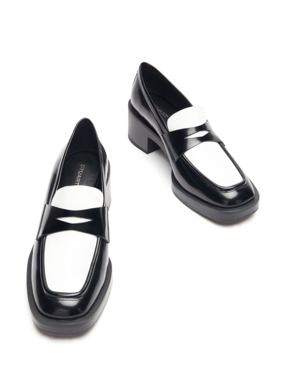 Stuart Weitzman туфли Kaia 40 мм, белый — фото 4