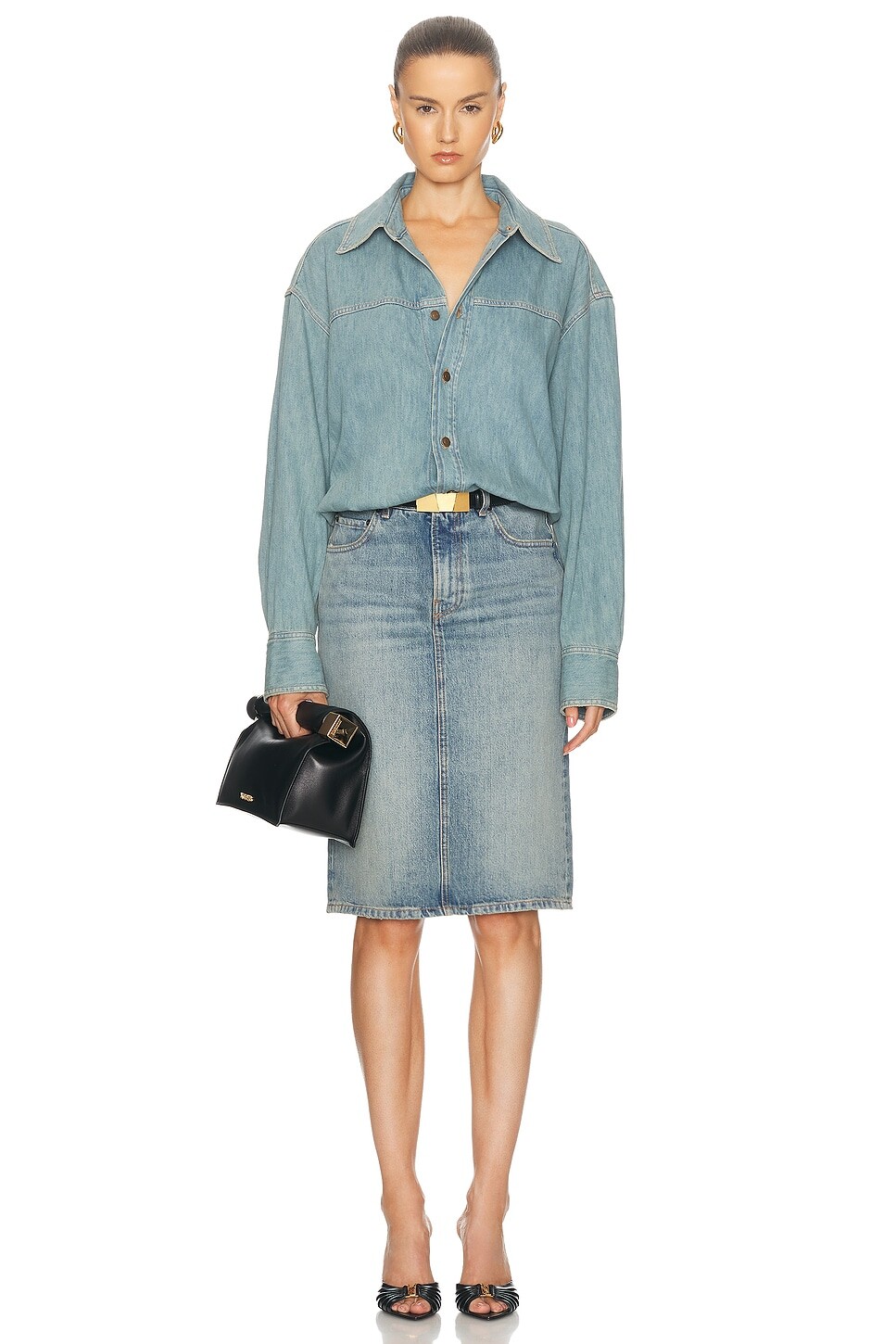 

Платье-рубашка Joelle Haikure, цвет Blue Tencel