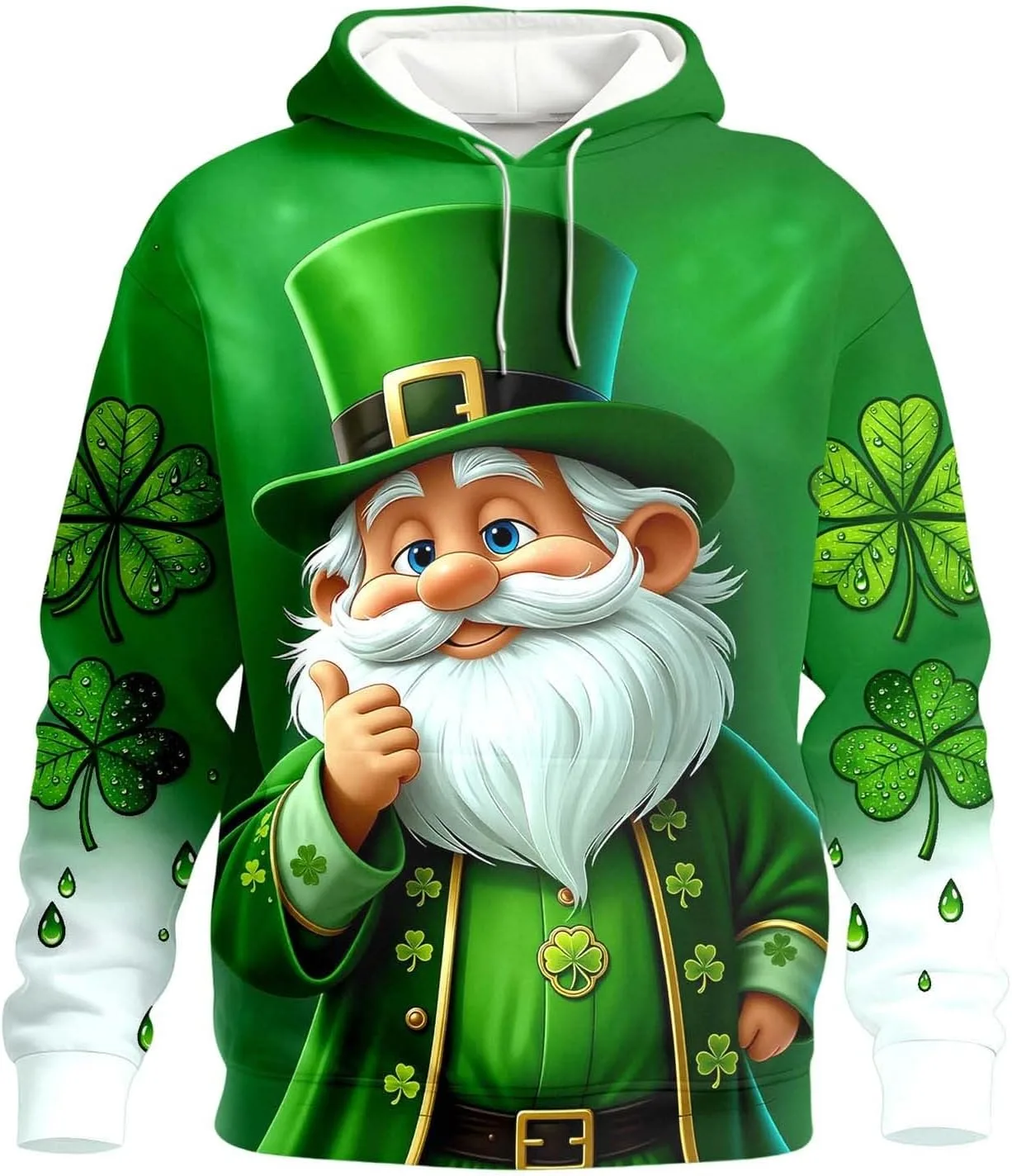 

Свитшот St. Patrick's для мужчин с принтом Mgoohoen