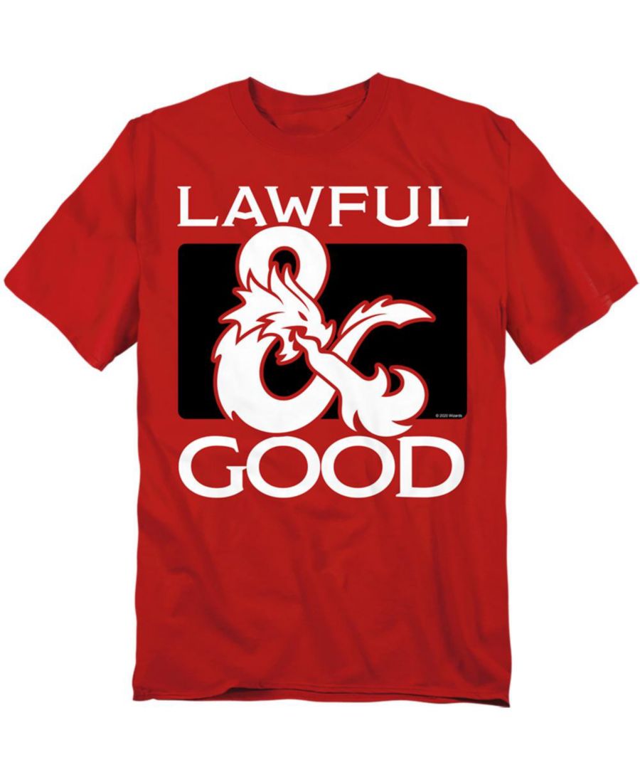 

Мужская футболка в стиле Dungeons And Dragons "Законно-добрый" D&D, Red, Красный, Мужская футболка в стиле Dungeons And Dragons "Законно-добрый" D&D, Red