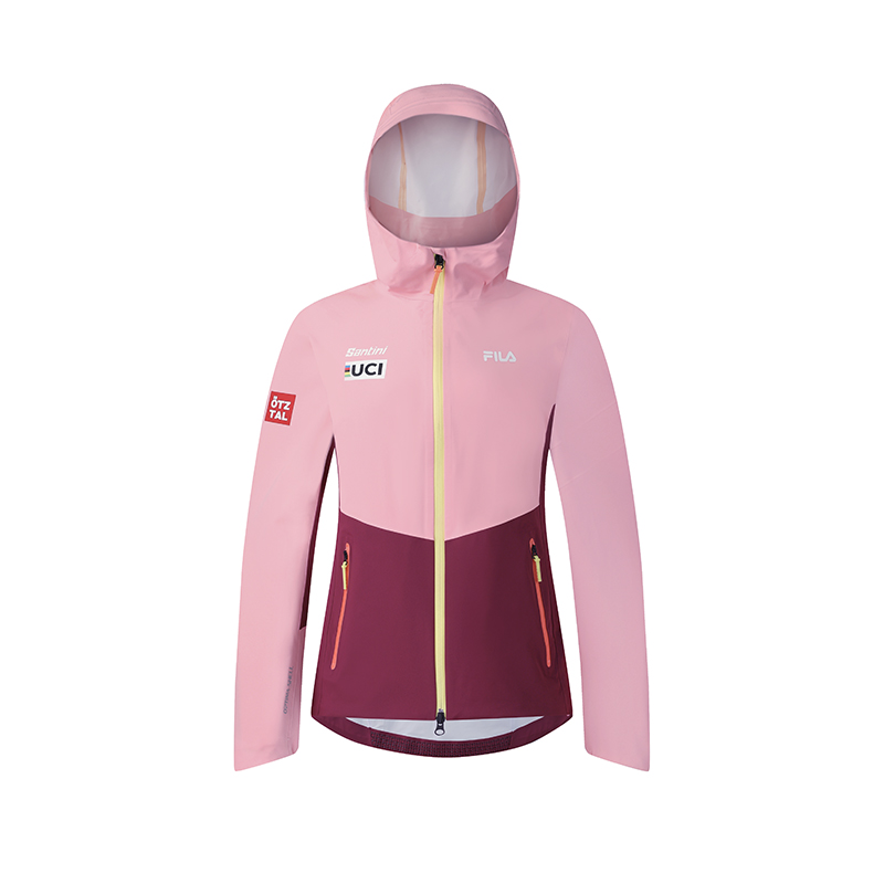 

FILA Женская непромокаемая ветровка, Peony Pink-LP
