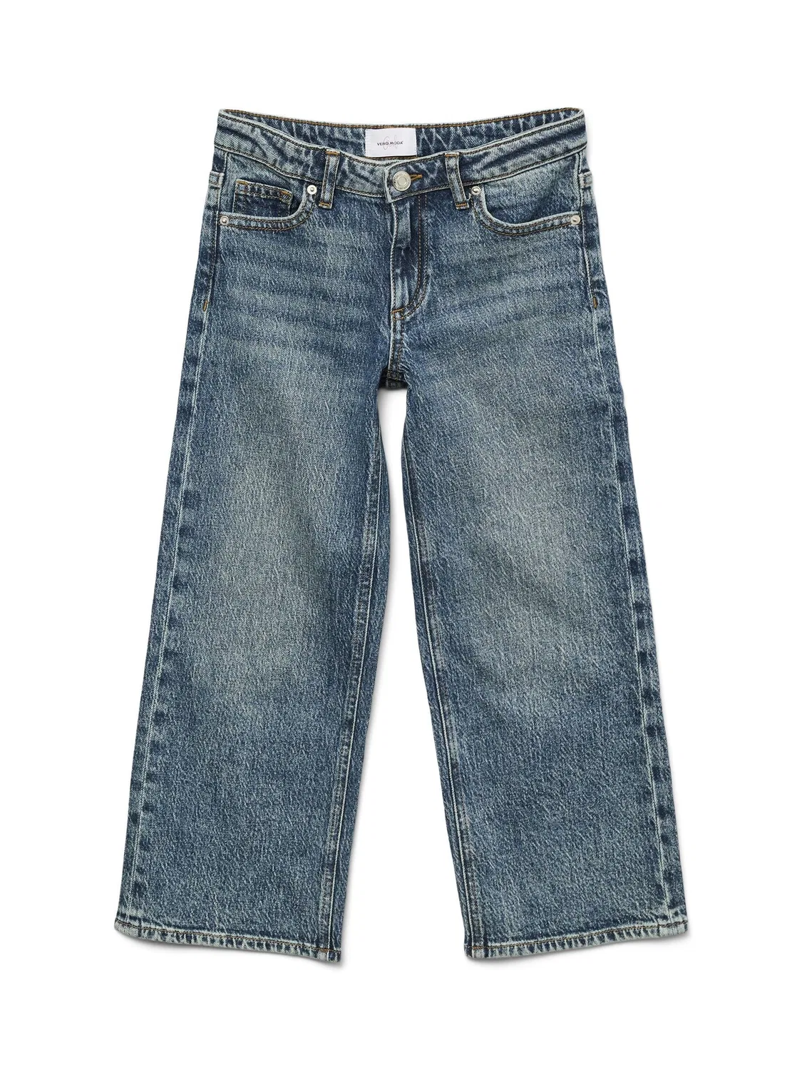 Джинсы свободного кроя, Vero Moda Girl, medium blue denim