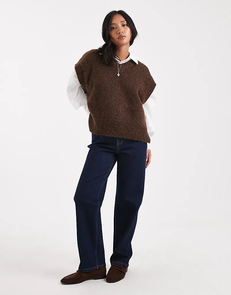 

Джинсы Miss Selfridge Petite прямого кроя цвета индиго