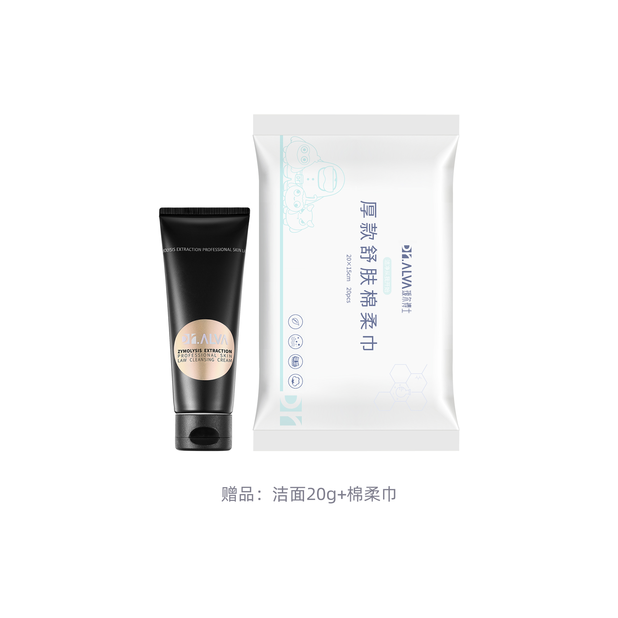 Очищающий крем для лица Dr. Alva Probiotic Professional Cleansing, 100 г — фото 3