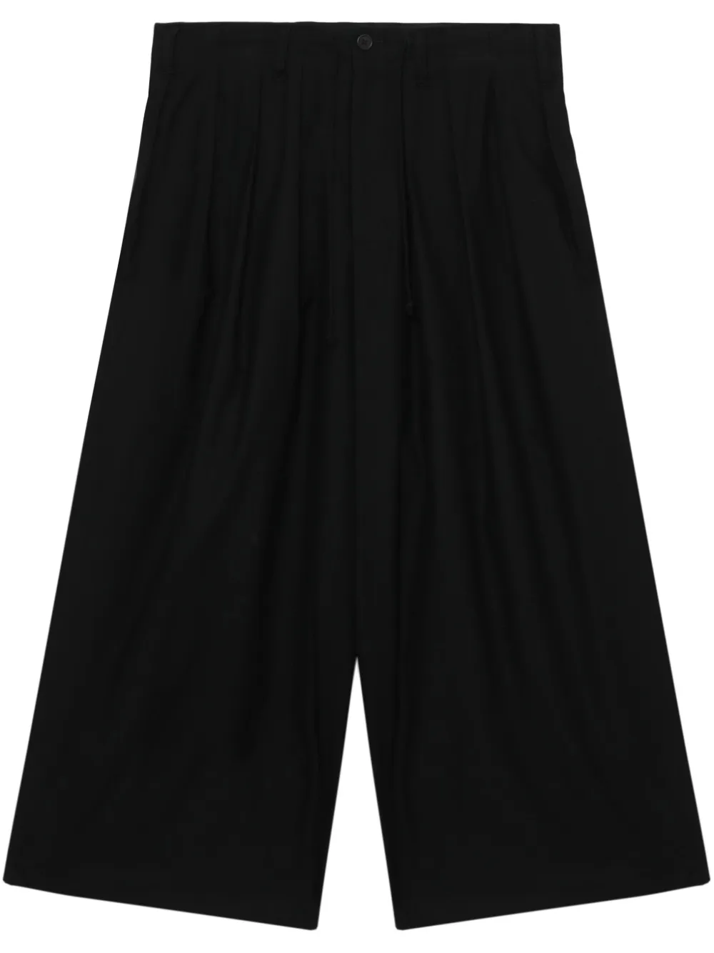 

Широкие брюки Yohji Yamamoto, черный