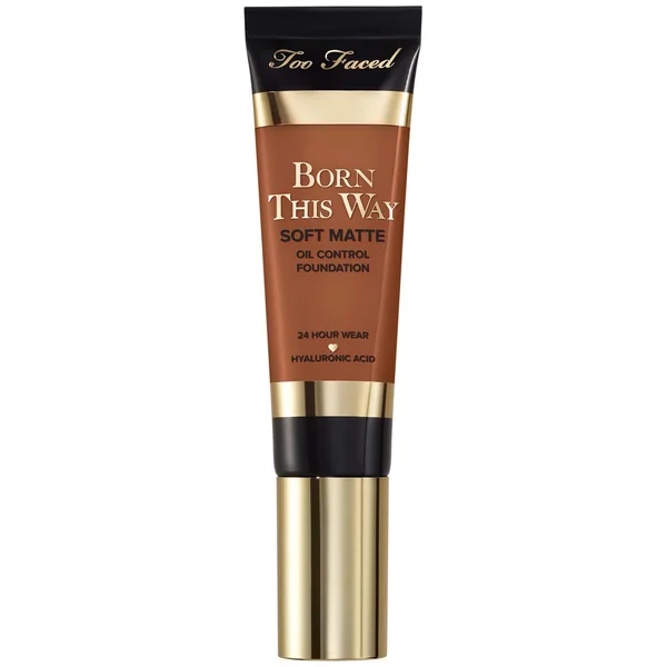 

Мягкая матовая основа born this way - клен Too Faced, цвет maple