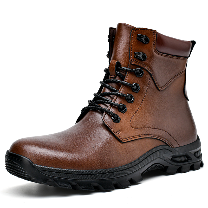 

Bull Thunder Кроссовки Crew Martin мужские утепленные черные, цвет Black Insulated Shoes