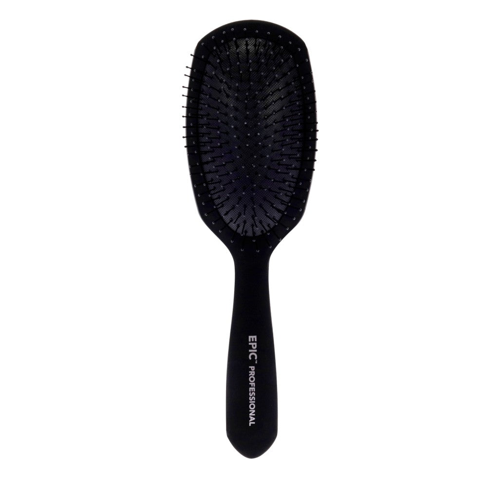 Расческа для распутывания волос Pro Epic Deluxe Detangler Brush - черная, от Wet Brush, подходит как для мужчин, так и для женщин - 1 шт — фото 2