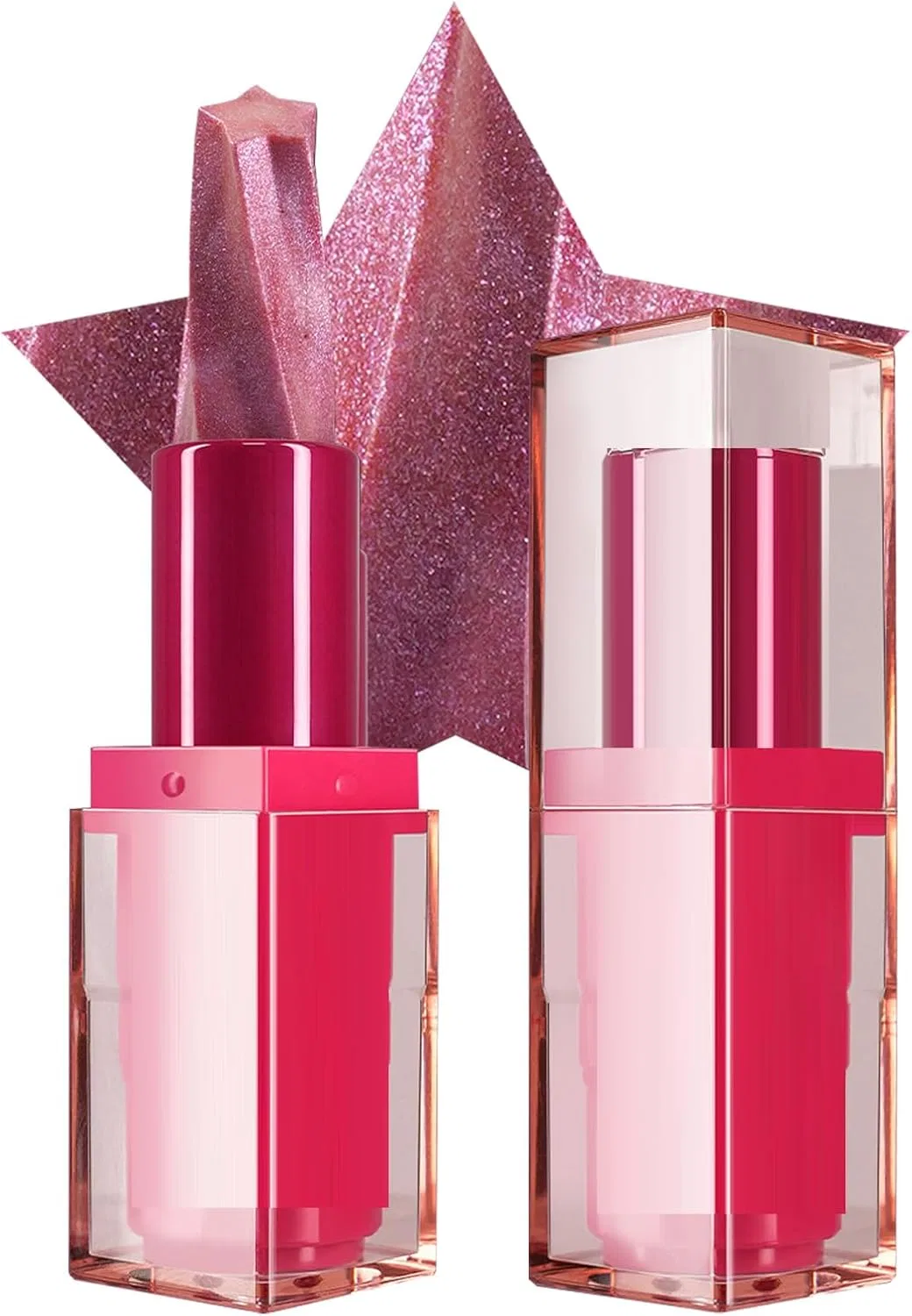 Блеск для губ Glitter Lipstick с блеском, Generic, 1 шт