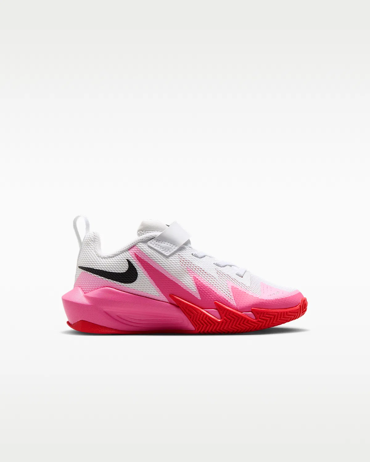 Кроссовки баскетбольные Nike S.T. Dynamite для маленьких детей, White/Tropical Pink/Pinksicle/Black — фото 3