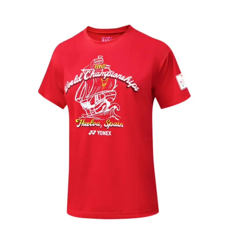 

Мужская футболка для бадминтона YONEX, красный
