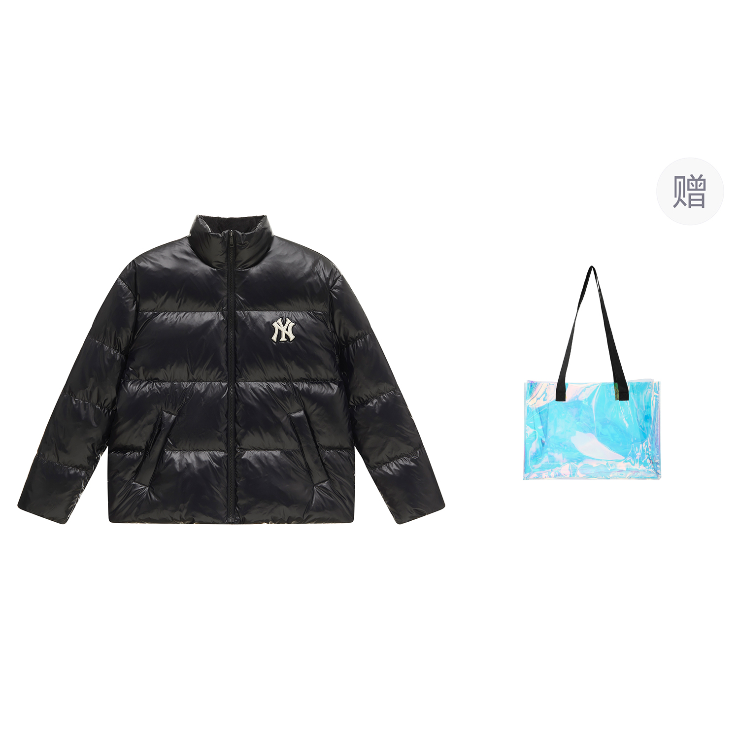 

MLB Нью-Йорк Янкиз Базовой Коллекции FW24 Пуховик Унисекс Черный, Black
