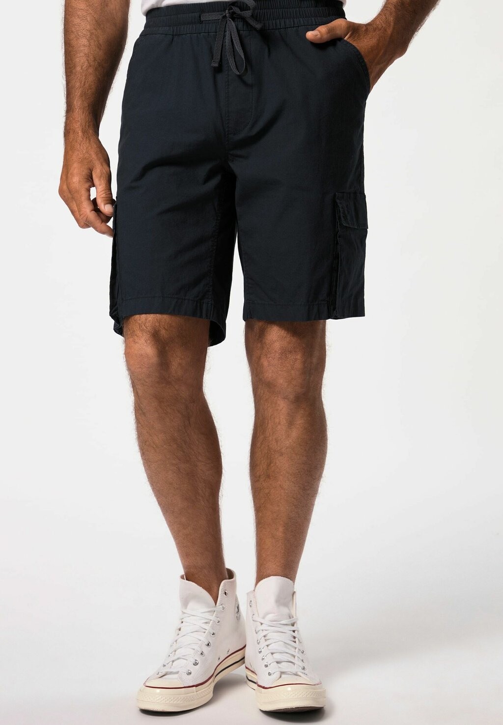 

Спортивные брюки BERMUDA VINTAGE-LOOK ELASTIKBUND TASCHEN JP1880, темно-синий