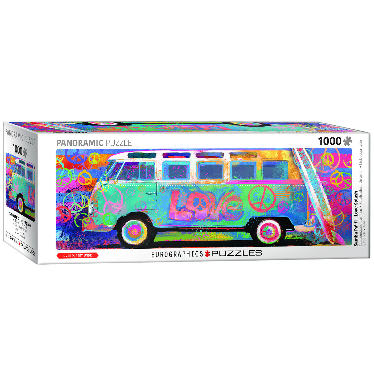 

Еврографика, пазл, Vw Love Splash, 1000 шт. EuroGraphics