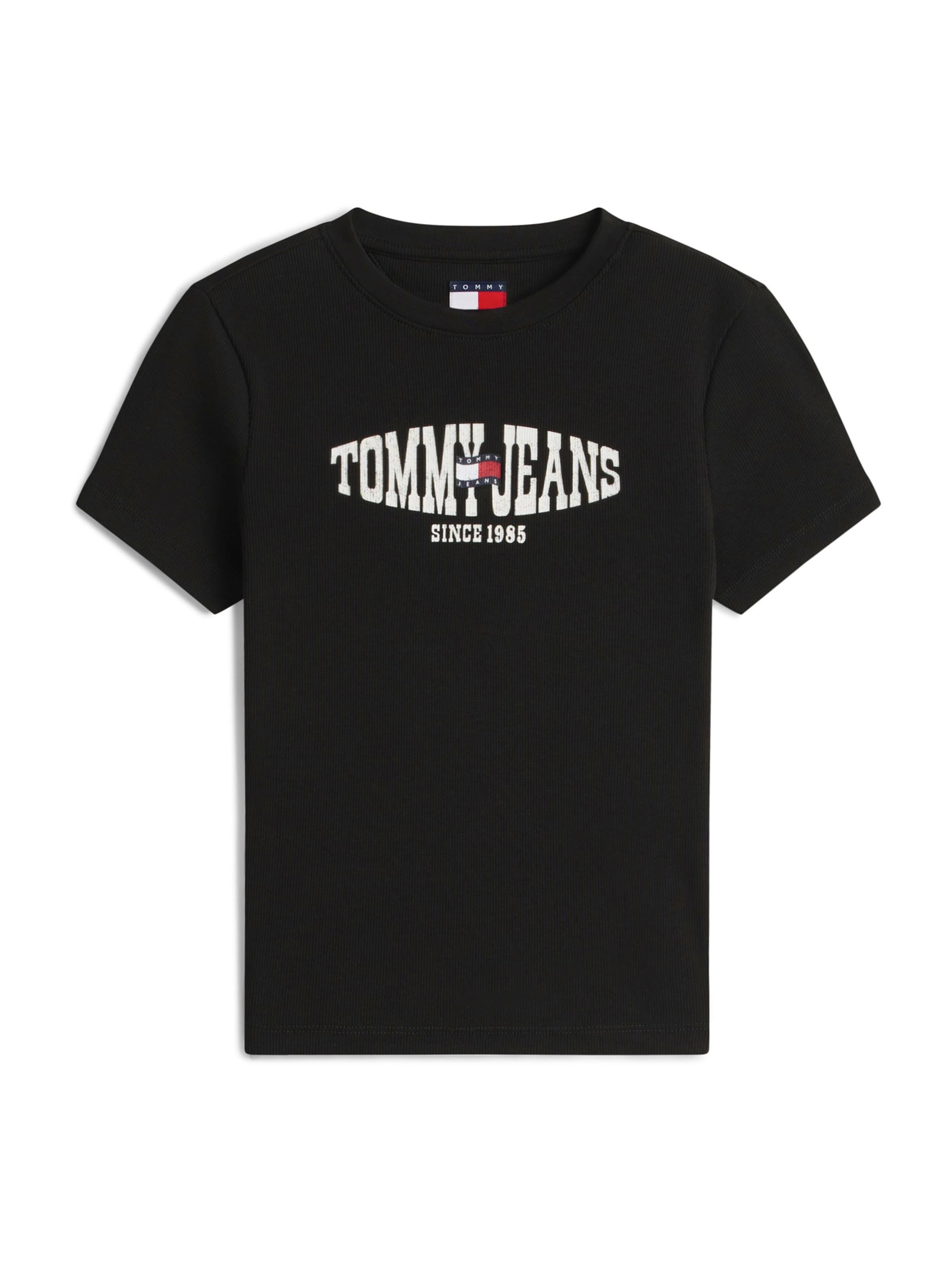 

Tommy Jeans Футболка в черном цвете, Черный, Tommy Jeans Футболка в черном цвете