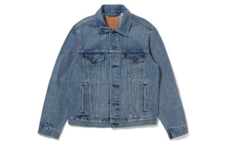

Levis Джинсовая куртка мужская синяя, Blue