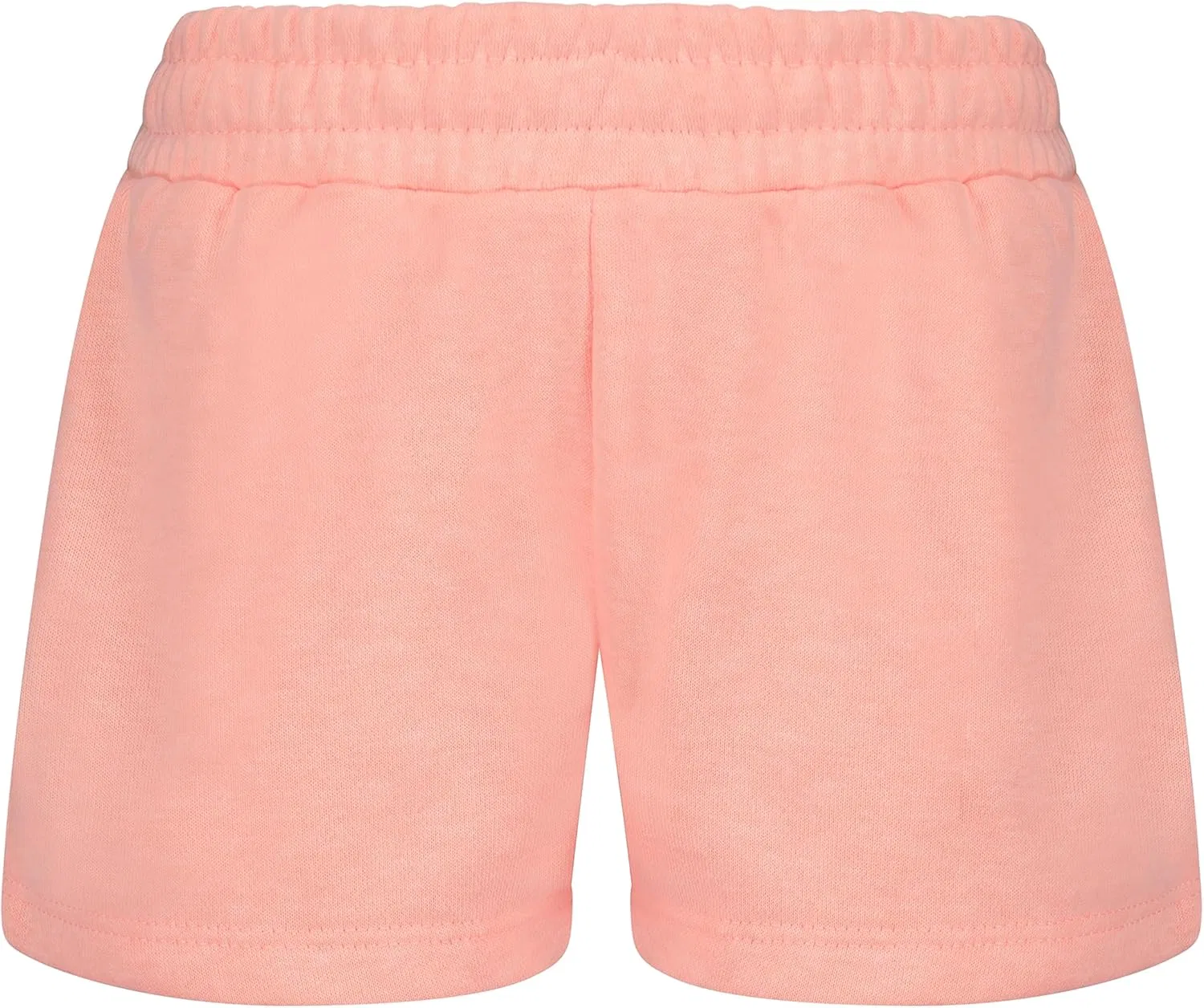 Детские шорты Puma из хлопка с французской махровой тканью, Peach Foil — фото 2