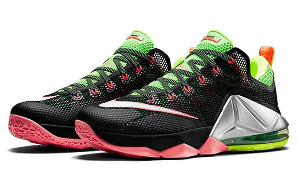 Кроссовки lebron 12 низкие Nike, черный — фото 3