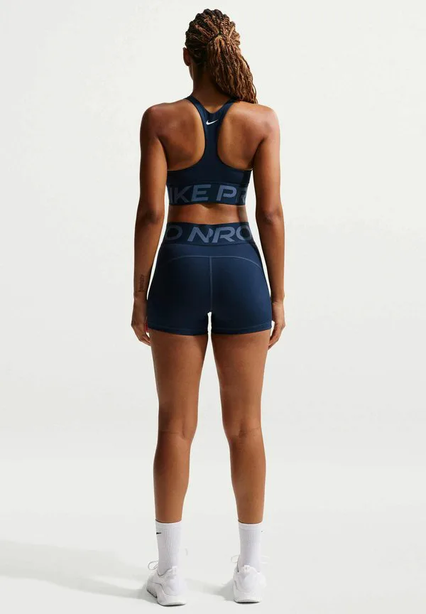 W np sculpt df hr 3in leggings Nike Performance, Midnight Navy White — фото 3