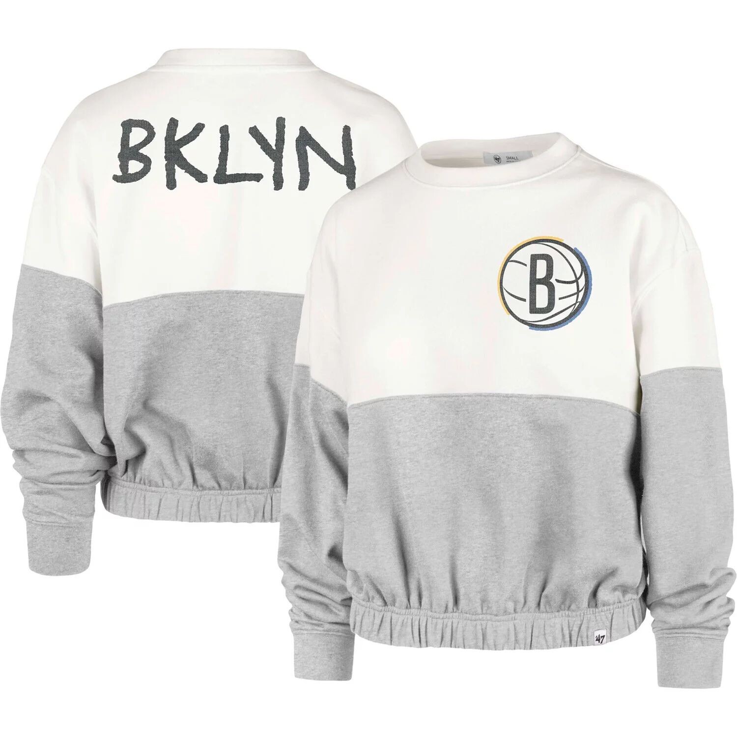 

Женская кремовая толстовка Brooklyn Nets '47 City Edition 2022/23 Take Two Bonita, Бежевый, Женская кремовая толстовка Brooklyn Nets '47 City Edition 2022/23 Take Two Bonita