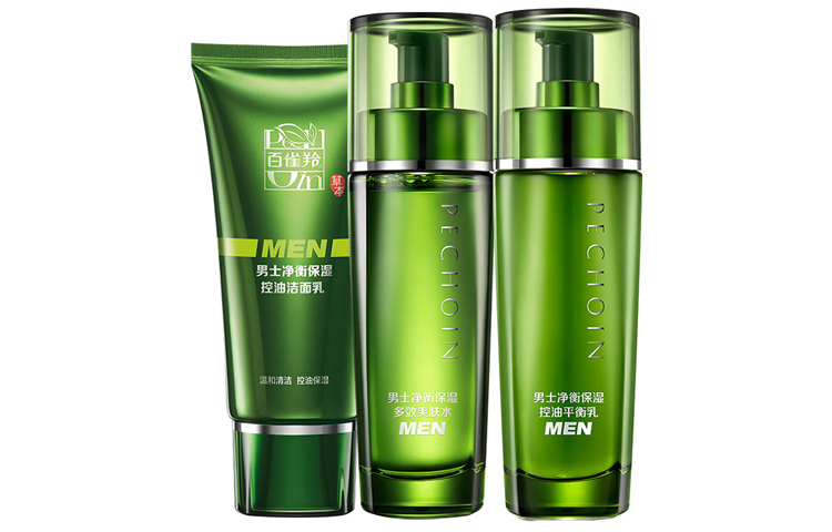 

Набор увлажняющей косметики для баланса кожи увлажняющий уход контроль жирности 100мл+100мл+100г PECHOIN