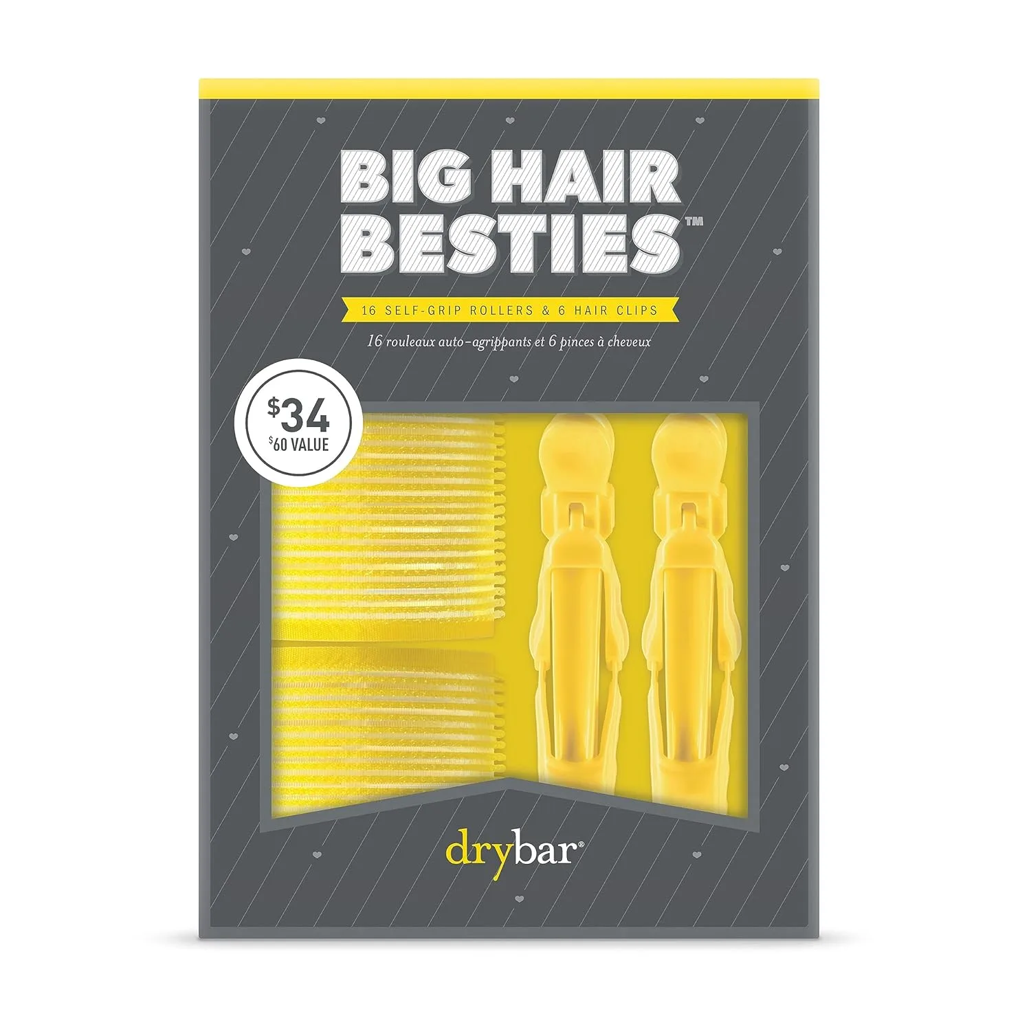 Набор Drybar Big Hair Besties Kit 1 штука (1 шт.), Yellow — фото 2