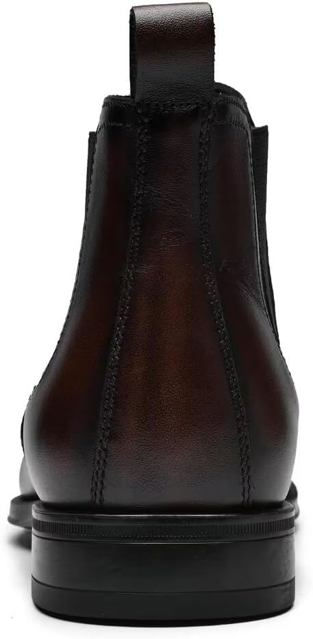 Мужские ботинки Arkbird Chukka из натуральной кожи, классические повседневные ботинки оксфордского стиля, темно-коричневый — фото 4