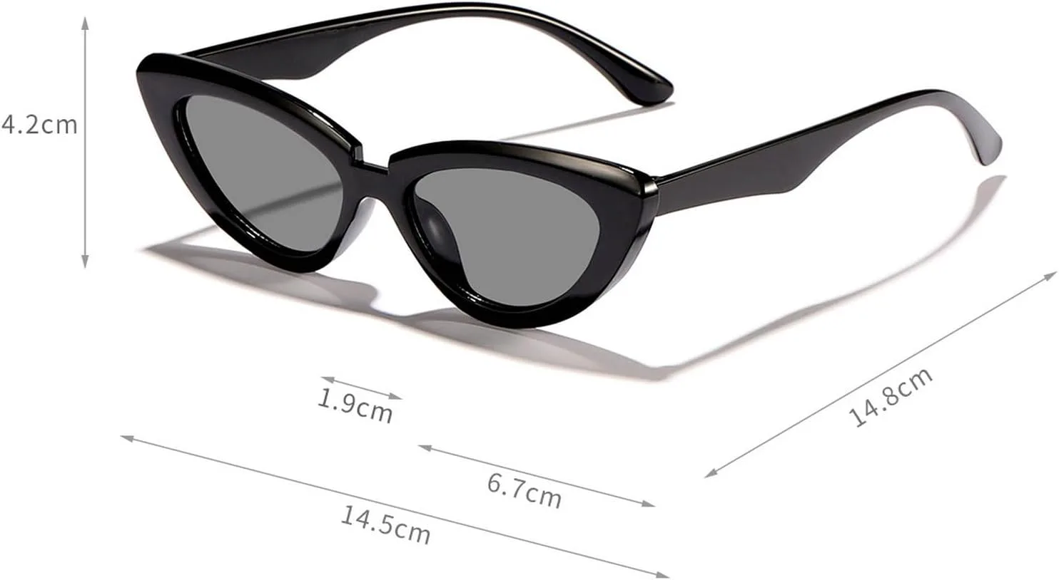 

Laureles Классические винтажные черные солнцезащитные очки цвета шампанского для мужчин, модные маленькие солнцезащитные очки «кошачий глаз» для женщин, C3