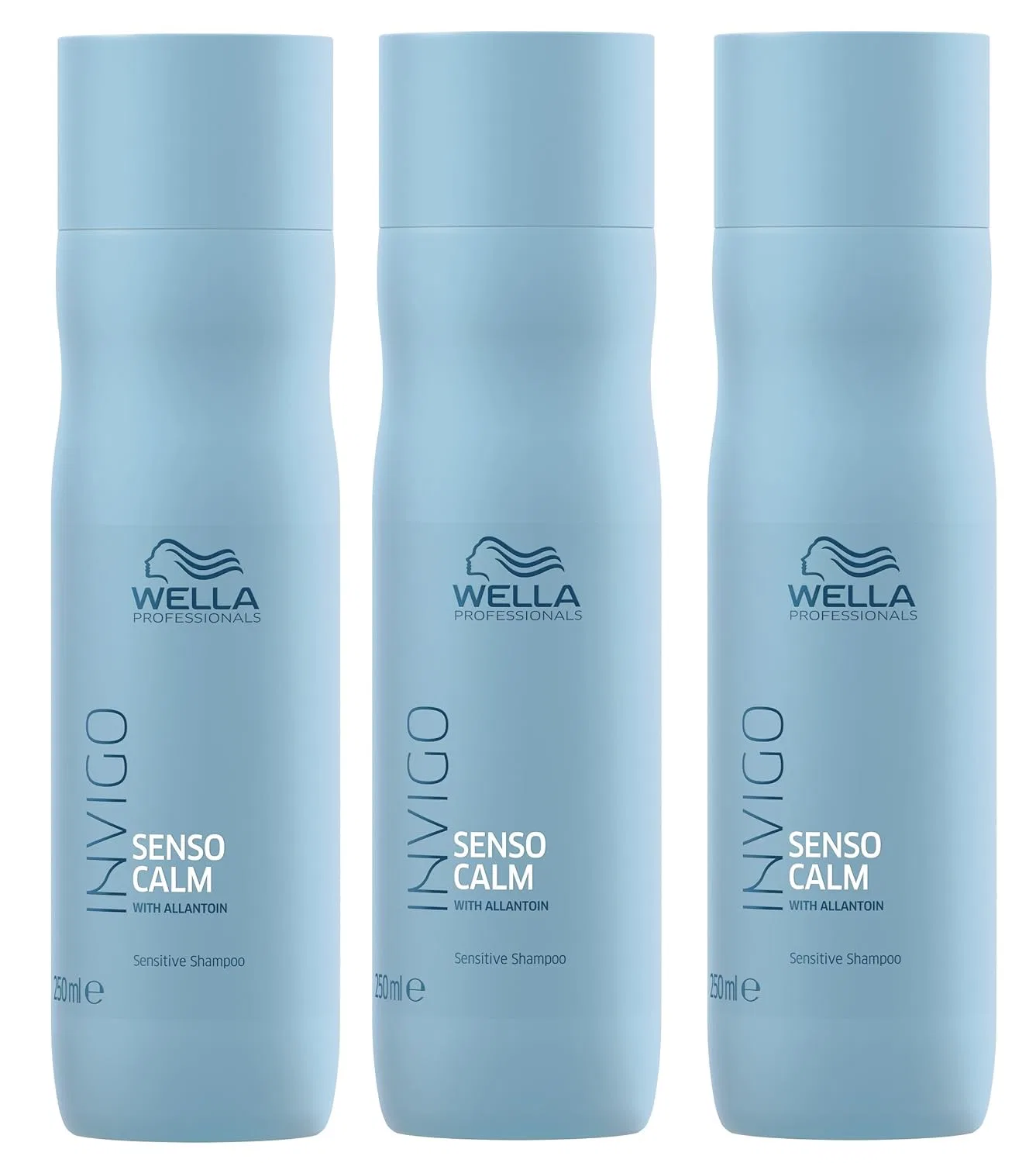 Набор из 3 шампуней Invigo Wella Professionals Senso Calm Sensitive с аллантоином, 250 мл Wella Professionals
