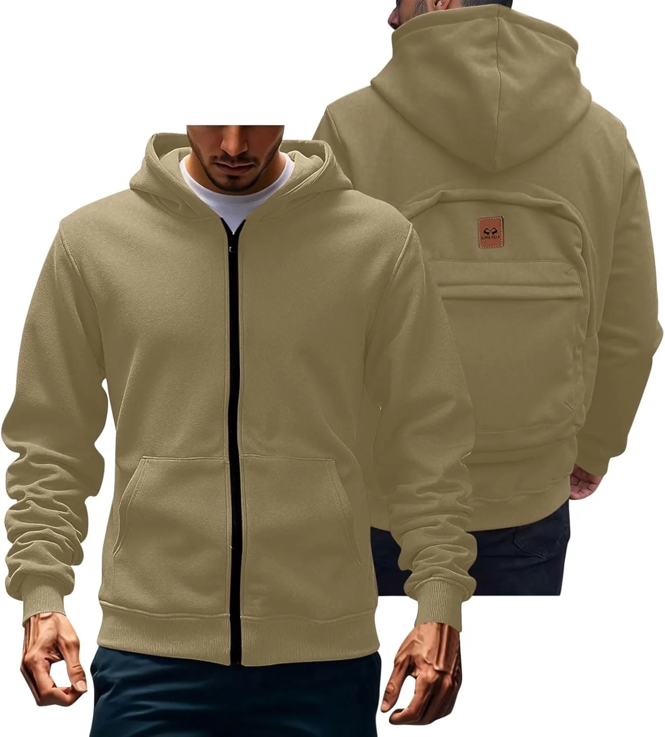 

Толстовка-рюкзак для мужчин и женщин с капюшоном и карманами