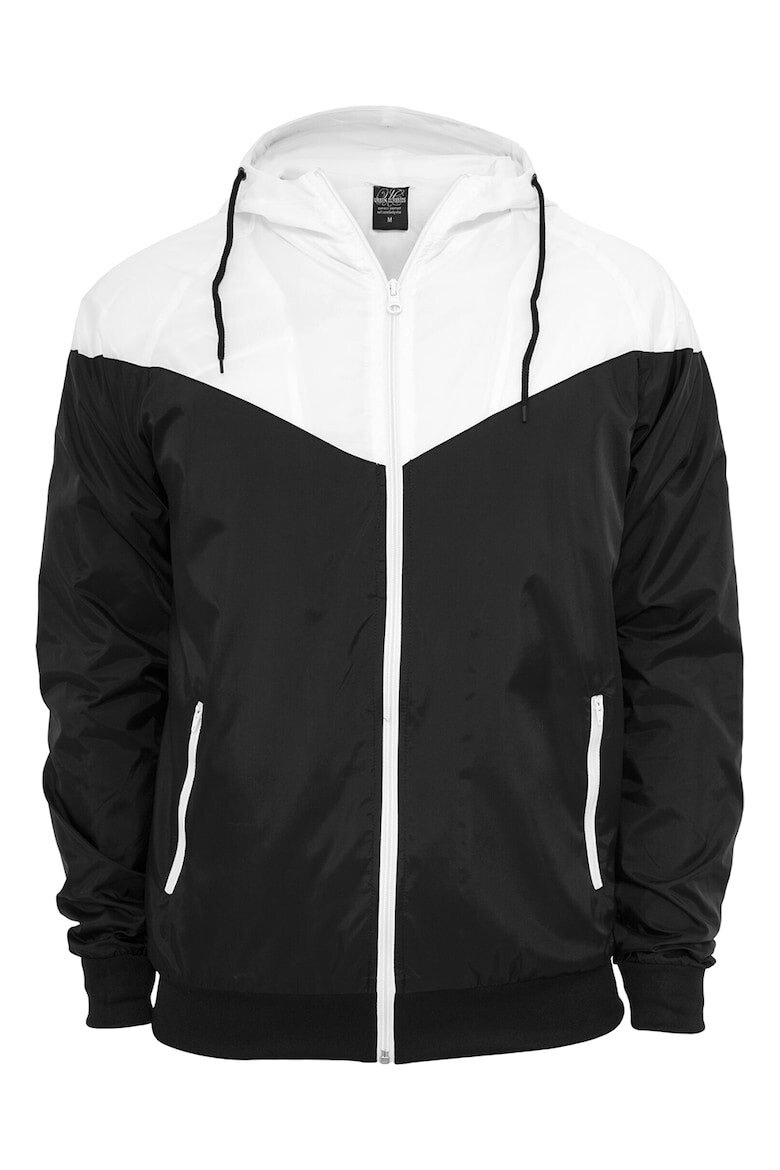 

Куртка с дизайном колор-блок и карманами на молнии Urban Classics, черный