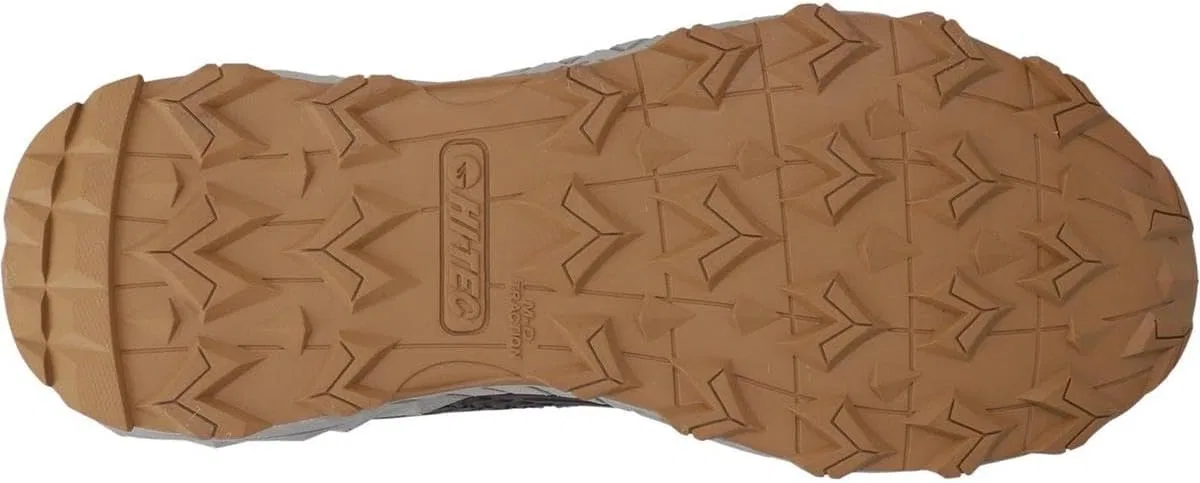 Мужские походные кроссовки HI-TEC Fuse Trek, Chocolate Brown Timber Wolf — фото 4
